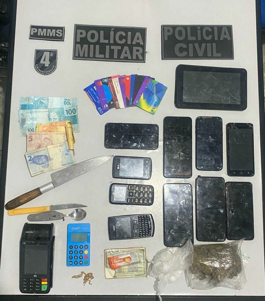 Imagem de compartilhamento para o artigo PM e PC de Figueirão e Costa Rica prendem casal do tráfico  da MS Todo dia
